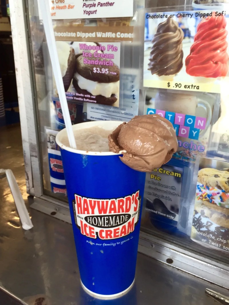 Hayward's Ice Cream, one of the best stops on the NH Ice Cream Trail