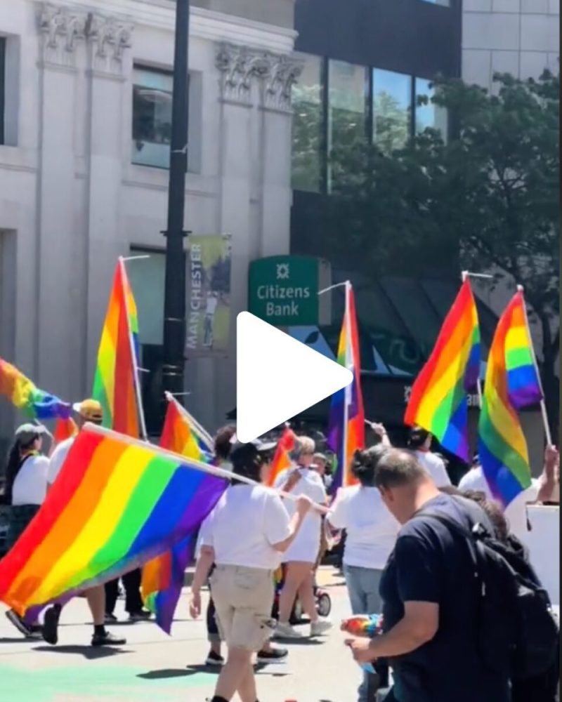Pride Parade in Manchester, NH