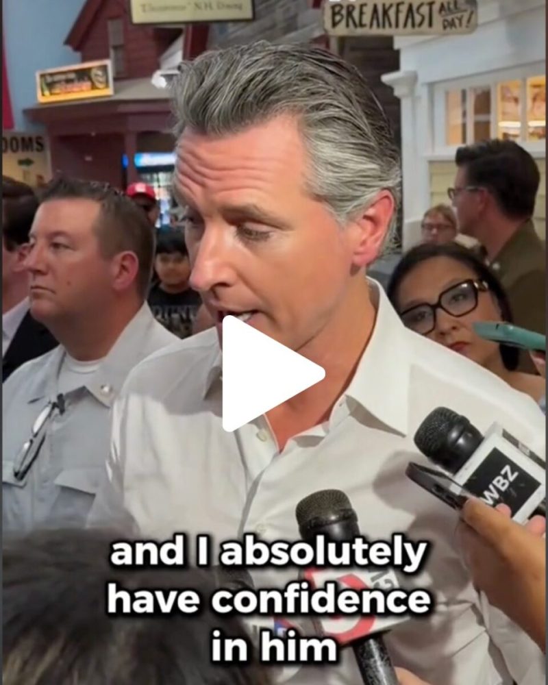 California Governor Gavin Newsom Visits NH For Biden Campaign