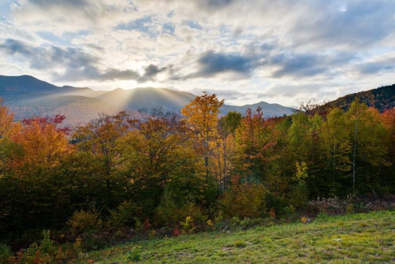 Leaf peeping along New Hampshire’s Kancmagus National Scenic Byway