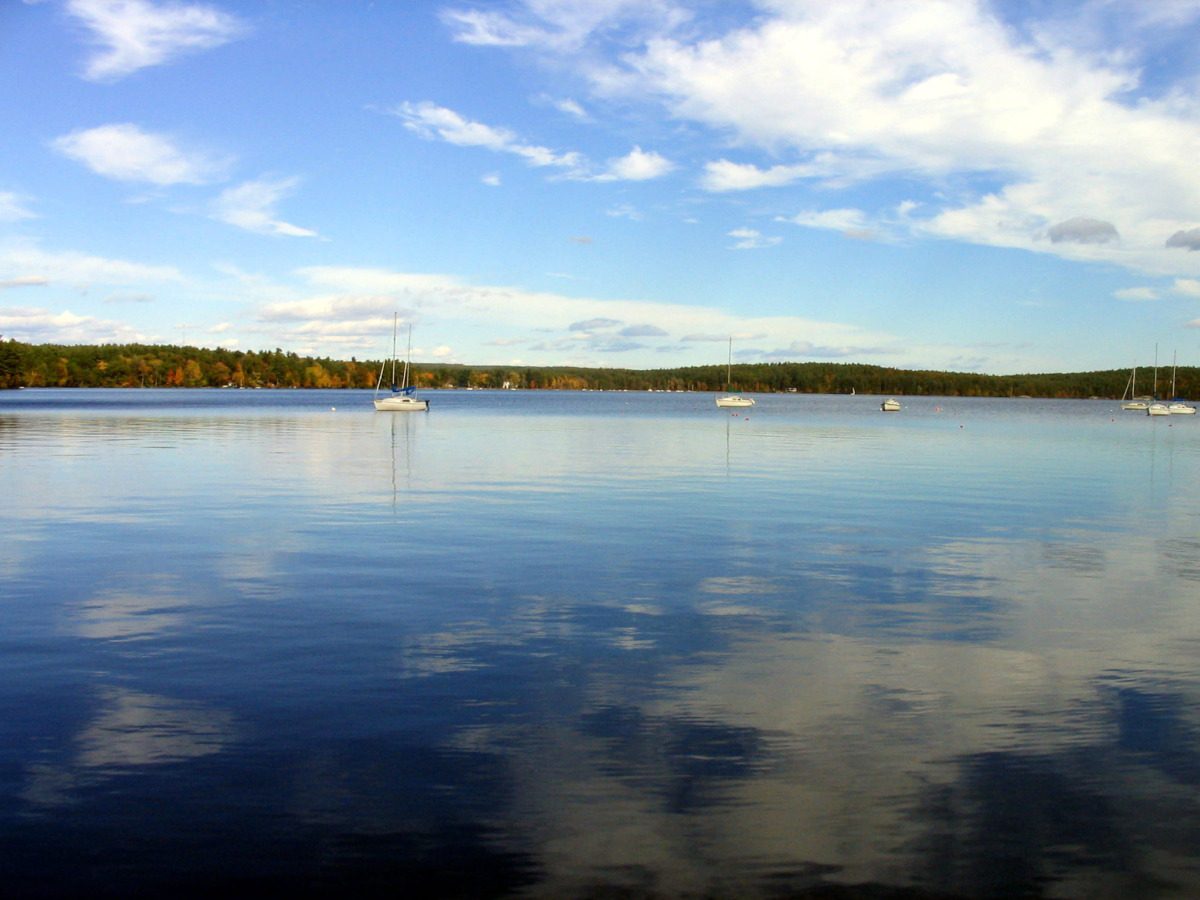 A view of the Pemigewasset River