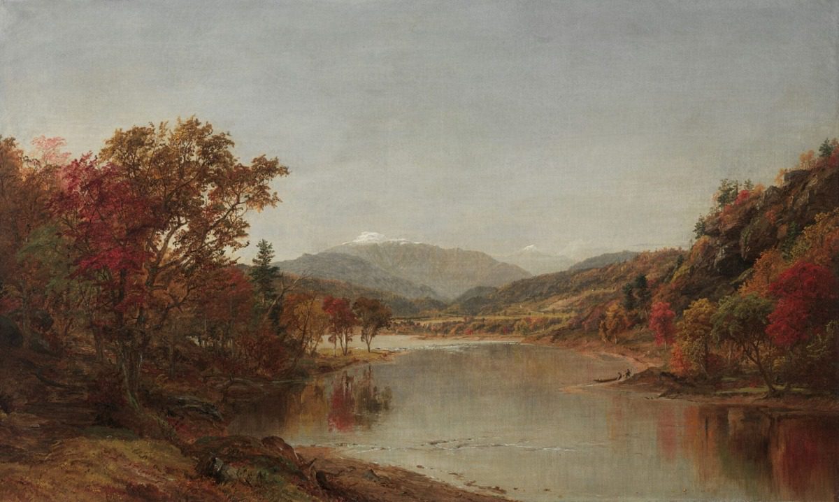 1870 painting of mt washington