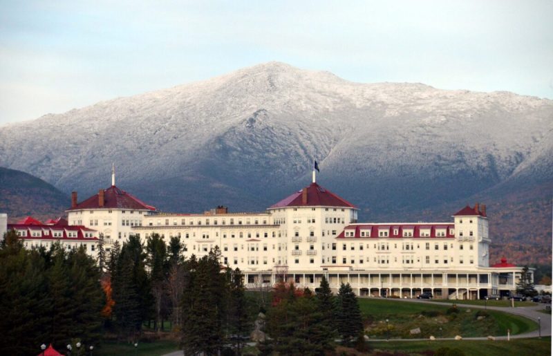 the mount washington hotel in new hampshire is said to be haunted