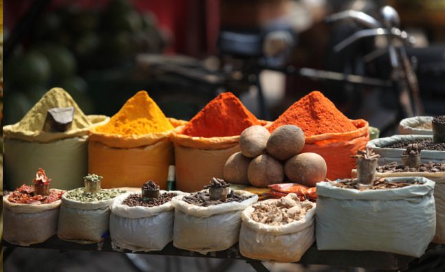 Indian spices from a notable international market